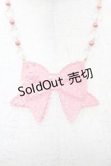 Angelic Pretty / ときめきリボンネックレス  レッド H-25-03-02-1010-AP-AC-NS-ZH