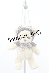 BABY,THE STARS SHINE BRIGHT / くまくみゃがま口Bagミニ  ミルクティー H-25-03-02-1013-BA-BG-NS-ZH