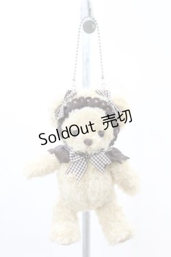 画像1: BABY,THE STARS SHINE BRIGHT / くまくみゃがま口Bagミニ  ミルクティー H-25-03-02-1013-BA-BG-NS-ZH