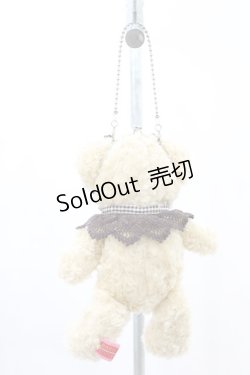 画像2: BABY,THE STARS SHINE BRIGHT / くまくみゃがま口Bagミニ  ミルクティー H-25-03-02-1013-BA-BG-NS-ZH