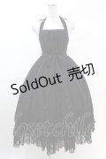 Victorian maiden / エレガントレーシーホルターネックドレス Free ブラック H-25-03-02-1021-CL-OP-NS-ZH