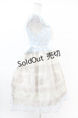 画像3: BABY,THE STARS SHINE BRIGHT / バラ雫空のMuse柄パーリィジャンパースカート Free サックス H-25-03-02-1022-BA-OP-NS-ZH