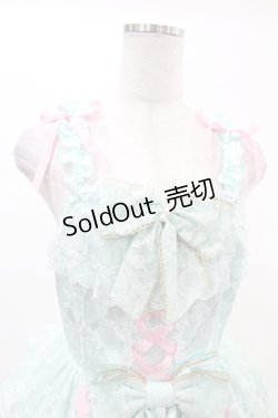 画像4: Angelic Pretty / Dressy Timeジャンパースカート Free ミント H-25-03-02-1024-AP-OP-NS-ZH