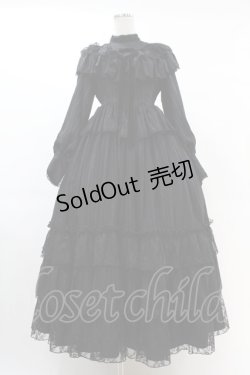 画像1: Angelic Pretty / Romantic Night Princessワンピース Free ブラック H-25-03-02-1026-AP-OP-NS-ZH