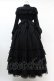 画像2: Angelic Pretty / Romantic Night Princessワンピース Free ブラック H-25-03-02-1026-AP-OP-NS-ZH (2)