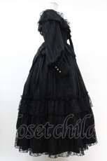 画像3: Angelic Pretty / Romantic Night Princessワンピース Free ブラック H-25-03-02-1026-AP-OP-NS-ZH (3)