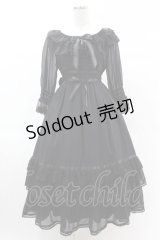 BABY,THE STARS SHINE BRIGHT / St.Cathedral Lilyロングワンピース Free ブラック H-25-03-02-1028-BA-OP-NS-ZH