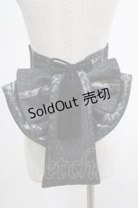 Qutie Frash / 花魁帯コルセット  ブラック H-25-03-02-050-QU-TO-KB-ZH