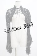 DARK IN LOVE / Gothic sexy big sleeves lace cape M 黒 H-25-03-02-057-PU-TO-KB-ZH