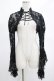 画像1: DARK IN LOVE / Gothic sexy big sleeves lace cape M 黒 H-25-03-02-057-PU-TO-KB-ZH (1)