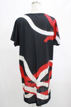 画像3: curiosite / 白蛇様Tシャツワンピース L 黒 H-25-03-02-059-EL-OP-KB-ZT389