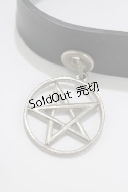 画像4: SEX POT ReVeNGe / スターチャームベルトチョーカー  黒 H-25-03-02-084-SP-AC-KB-ZH