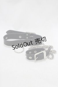 SEX POT ReVeNGe / ベルトチョーカー＆ブレス  黒 H-25-03-02-088-SP-AC-KB-ZH