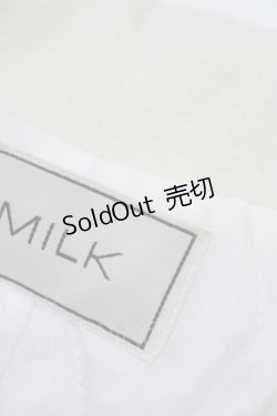 画像5: MILK / Jullienコート  オフ×ブラック H-25-03-02-001-ML-CO-KB-ZH