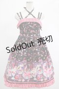 metamorphose / Surprise Partyハイウエストジャンパースカート Free ブラック H-25-03-03-001-ME-OP-NS-ZH