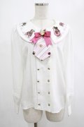 Amavel / Nounours Chocolatoryブラウス Free オフ/ピンク H-25-03-03-032-CA-BL-NS-ZH