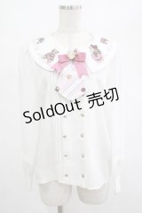 Amavel / Nounours Chocolatoryブラウス Free オフ/ピンク H-25-03-03-032-CA-BL-NS-ZH