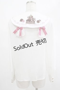 画像3: Amavel / Nounours Chocolatoryブラウス Free オフ/ピンク H-25-03-03-032-CA-BL-NS-ZH