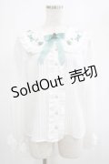 Amavel / Coffret A Bijouブラウス Free オフ/グリーン H-25-03-03-034-CA-BL-NS-ZH