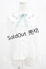 Amavel / Coffret A Bijouブラウス Free オフ/グリーン H-25-03-03-034-CA-BL-NS-ZH