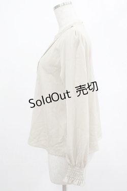 画像2: an another angelus / ステンドグラス風レースヨークブラウス Free BEIGE H-25-03-03-041-CA-BL-NS-ZH