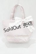 Maison de FLEUR / ローズリボン刺繍トートバッグ  ピンク H-25-03-03-046-LO-BG-NS-ZH