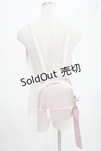 Maison de FLEUR / リボンSリュック  ピンク H-25-03-03-053-LO-BG-NS-ZH