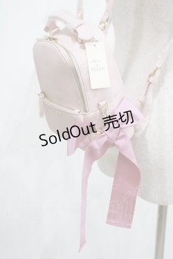画像2: Maison de FLEUR / リボンSリュック  ピンク H-25-03-03-053-LO-BG-NS-ZH