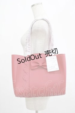 画像1: m petit by misako / AMリボントートバッグ  レッド H-25-03-03-055-LO-BG-NS-ZH