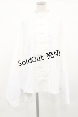 画像1: Hoshibako Works / 繁花集 刺繍ブラウス Free オフ H-25-03-03-1008-LO-BL-NS-ZH