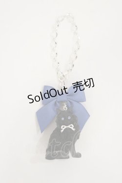 画像1: axes femme POETIQUE / ガーデンキャットチャーム  ブラック H-25-03-03-1019-AX-ZA-NS-ZH