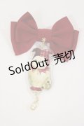 Enchantlic Enchantilly / キャットジョーカーリボンブローチ  レッド H-25-03-03-1021-LO-AC-NS-ZH