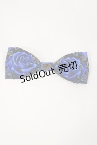 Enchantlic Enchantilly / 幻影薔薇城〜コウモリ公爵からの招待状〜リボンブローチ  青い夜 H-25-03-03-1022-LO-AC-NS-ZH
