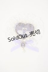 Royal Princess Alice / 月夜に照らされて shironeコラボ ロゼット  ラベンダー H-25-03-03-1023-LO-AC-NS-ZH