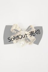m petit by misako / AMPLリボンブローチ  ブラック H-25-03-03-1026-LO-AC-NS-ZH
