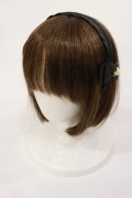 m petit by misako / NINA'sコラボ AM*NIリボンカチューシャ  ブラック H-25-03-03-1027-LO-AC-NS-ZH