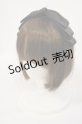 m petit by misako / NINA'sコラボ AM*NIリボンカチューシャ  ブラック H-25-03-03-1028-LO-AC-NS-ZH