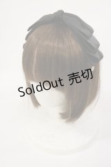 m petit by misako / NINA'sコラボ AM*NIリボンカチューシャ  ブラック H-25-03-03-1028-LO-AC-NS-ZH