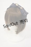 metamorphose / Beau Couvertリボンカチューシャ  ネイビ‐ H-25-03-03-1029-ME-AC-NS-ZH