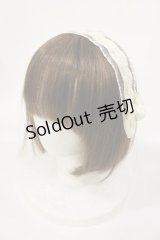 m petit by misako / NINA'Sコラボヘッドドレス  アイボリー H-25-03-03-1033-LO-AC-NS-ZH