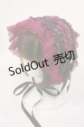 metamorphose / Rosy Gem〜魅惑のりんご〜レースフリルヘッドドレス  チャームブラック H-25-03-03-1034-ME-AC-NS-ZH