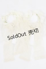 Hoshibako Works / 繁花集 お団子クリップ式コサージュ  オフ H-25-03-03-1035-LO-AC-NS-ZH