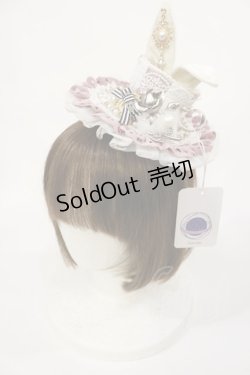 画像1: Hoshibako Works / Drink me・兎耳ティーカップ帽子 カクテルハット  ピンク H-25-03-03-1038-LO-AC-NS-ZH