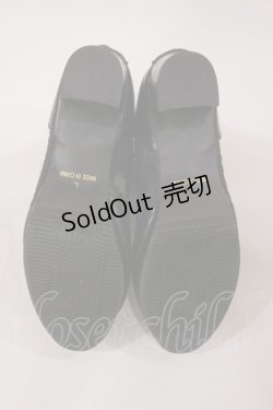 画像4: axes femme / レース切替編み上げブーツ L ブラック H-25-03-03-1039-AX-SH-NS-ZH
