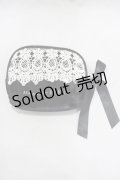 Maison de FLEUR / ベロアレースティッシュケース  ブラック H-25-03-03-059-LO-ZA-NS-ZH