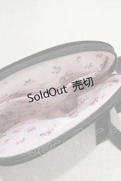 画像3: Maison de FLEUR / ベロアレースティッシュケース  ブラック H-25-03-03-059-LO-ZA-NS-ZH