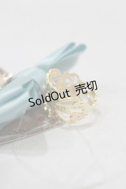 画像2: Amavel / Coffret a Bijou リボンリング  グリーン H-25-03-03-065-CA-AC-NS-ZH