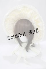 BABY,THE STARS SHINE BRIGHT / スピンドールハーフボンネット  アイボリー H-25-03-03-075-BA-AC-NS-ZH