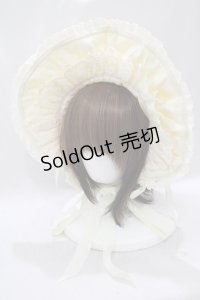 BABY,THE STARS SHINE BRIGHT / スピンドールハーフボンネット  アイボリー H-25-03-03-075-BA-AC-NS-ZH