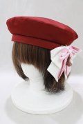 Amavel / セミオーダーベレー  レッド H-25-03-03-077-CA-AC-NS-ZH